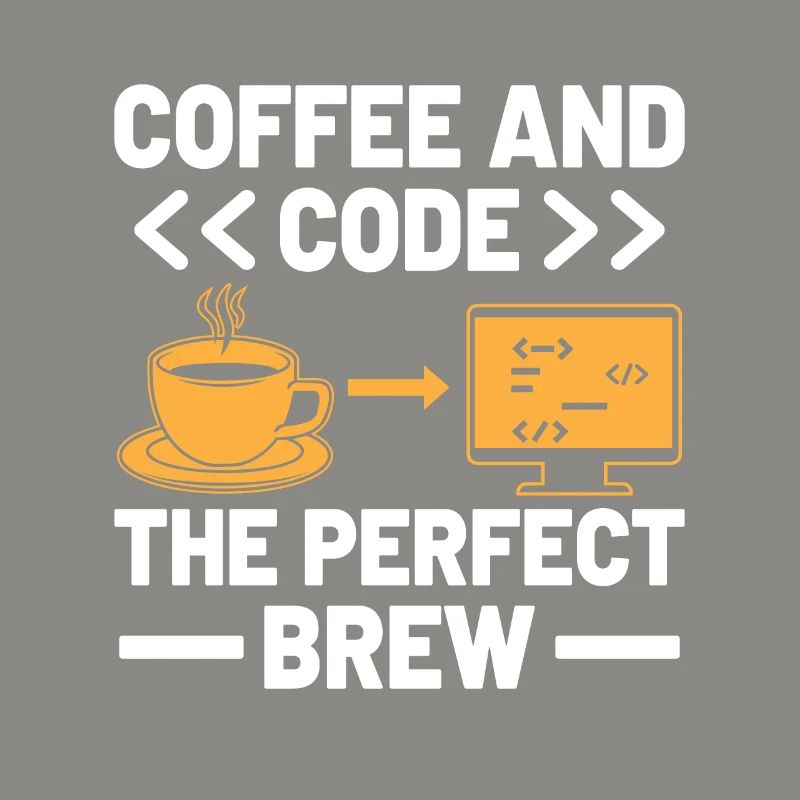 Kaffee-Codierung Programmierer Programmierer Entwickler Nerd Coff