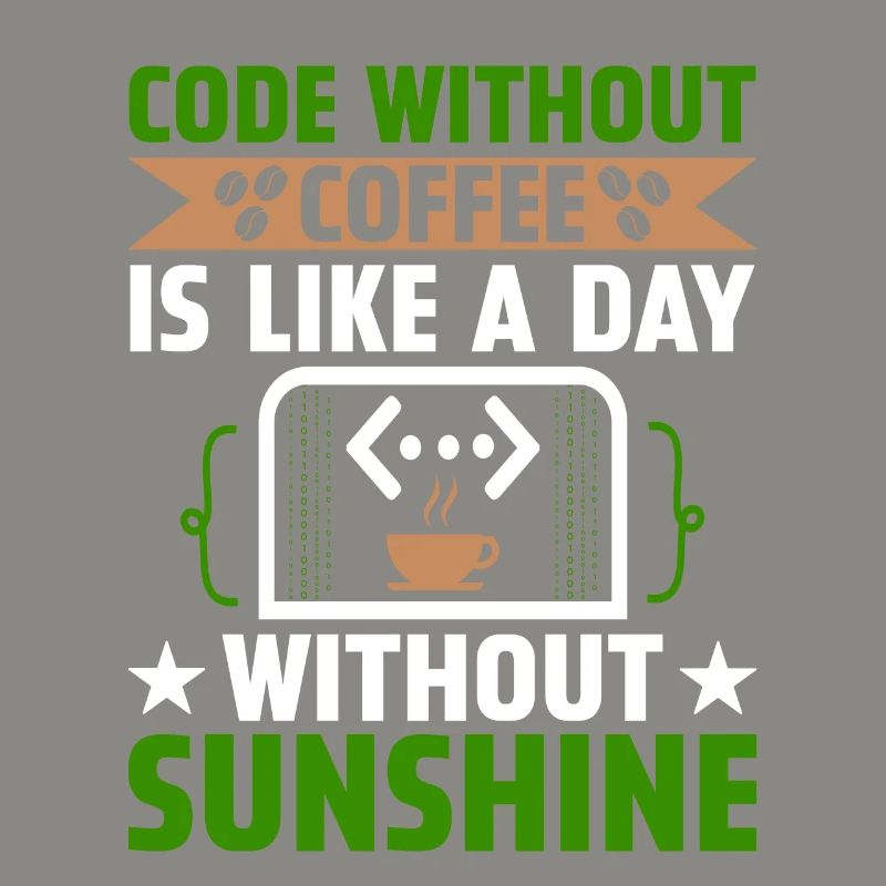 Kaffee-Codierung Programmierer Programmierer Entwickler Nerd Coff