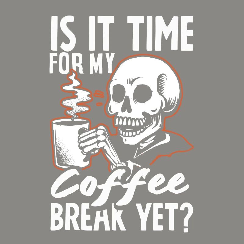 Est-ce que c’est l’heure de ma pause-café ? Désinvolte