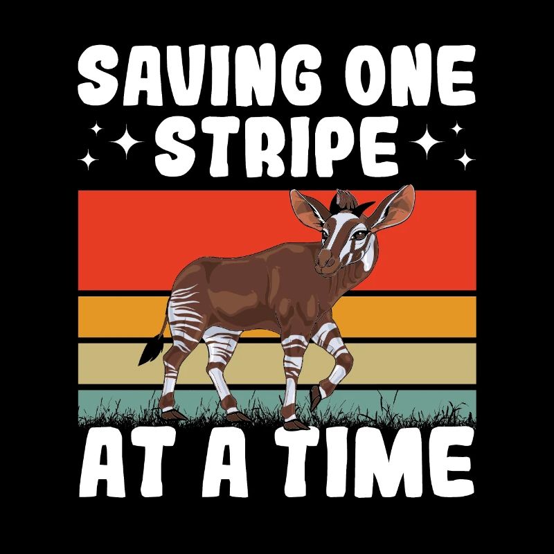 Funny zookeeper okapi lover