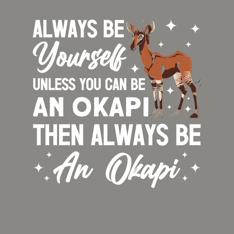 Funny zookeeper okapi lover