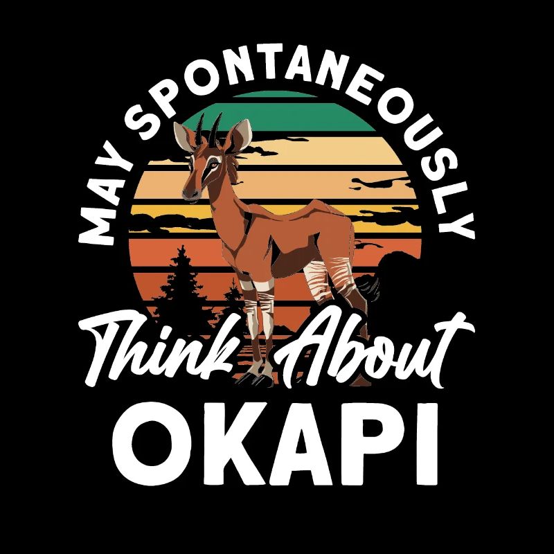 Funny zookeeper okapi lover