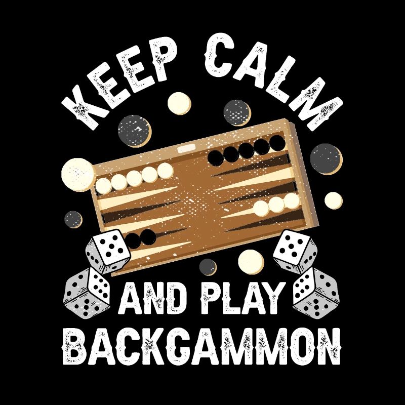 Board Game Funny Backgammon