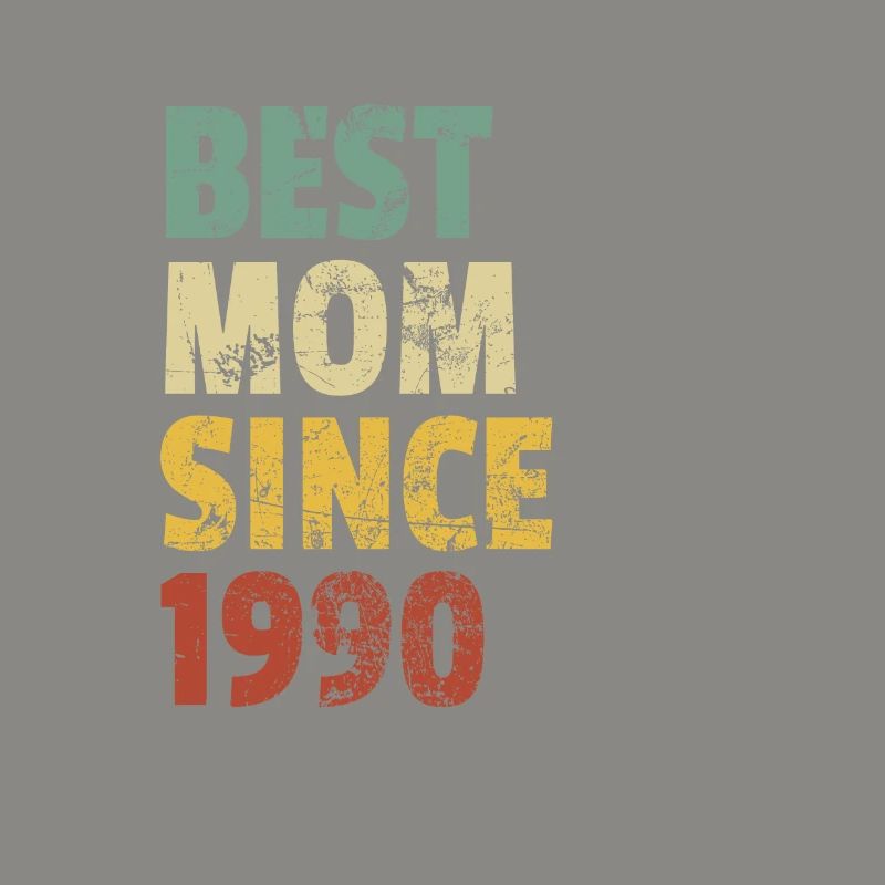 Beste Mutter seit 1990 Muttertags-Slogan-Zitat