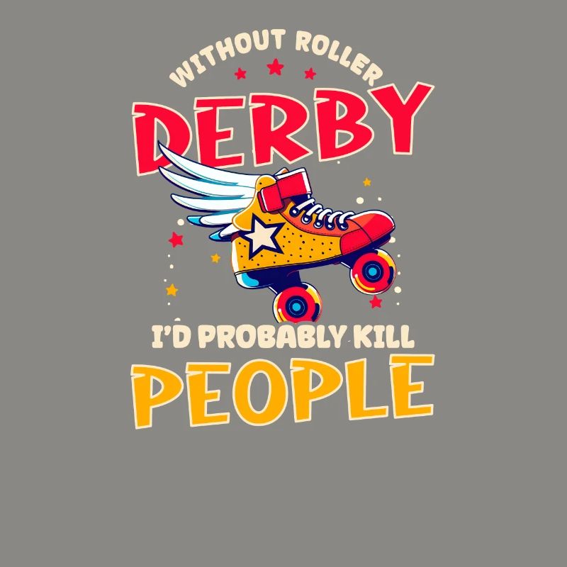 Roller Derby ohne Roller Derby Menschen