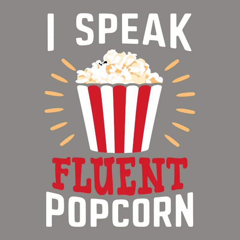 Dicton de pop-corn amusant, pop-corn en rafale
