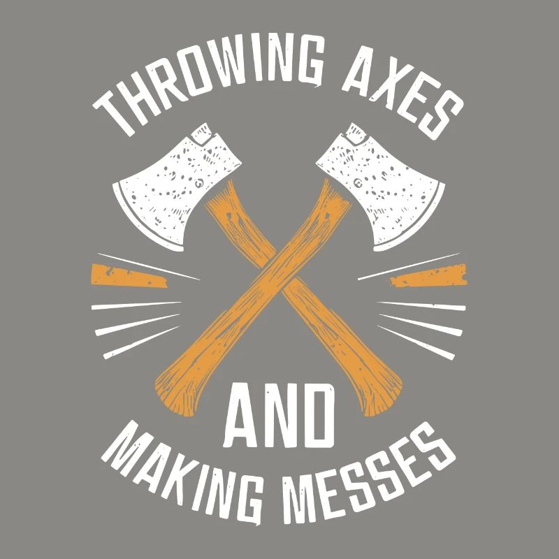 Masters of axe throwing for precise target practice