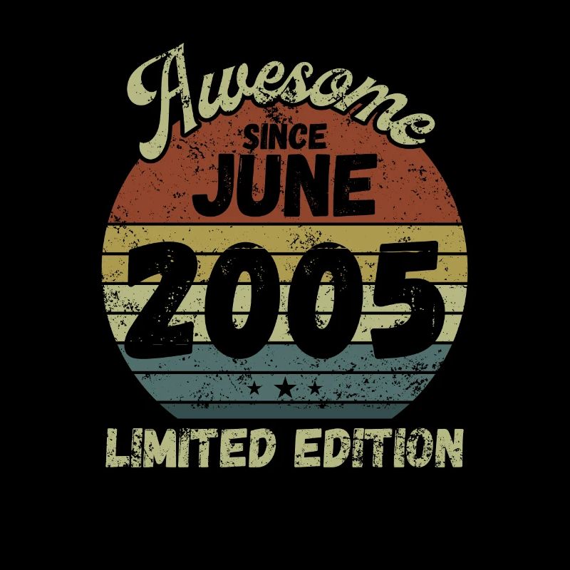 Awesome since June 2005 - Geburtstag