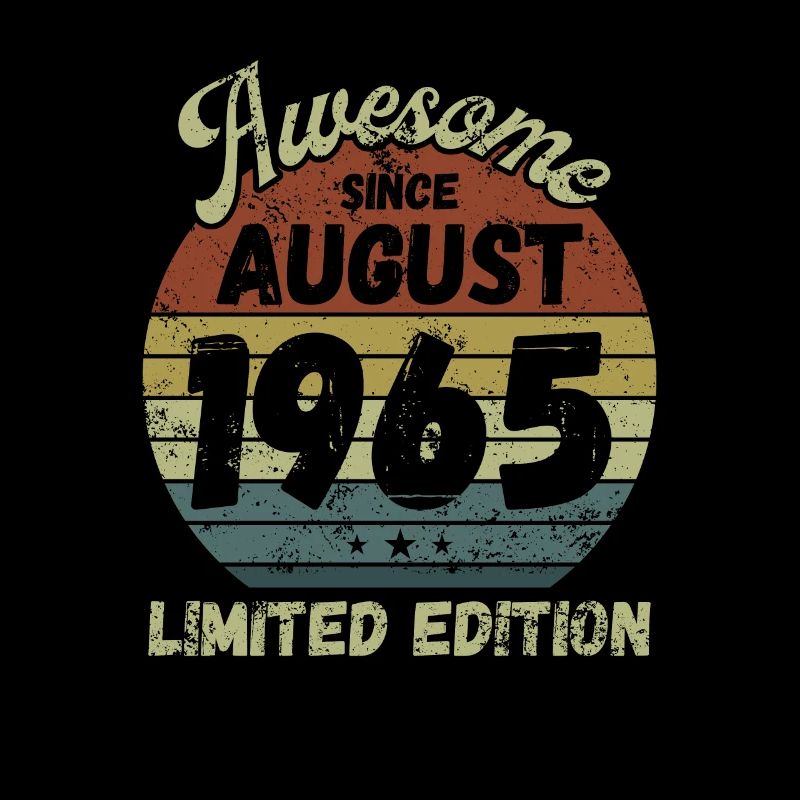 Awesome since August 1965 - Geburtstag