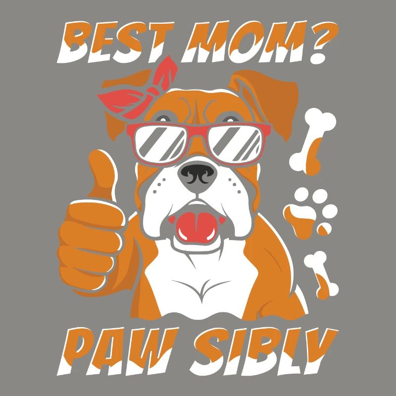 Boxer Hund Deutscher Boxer Mutter