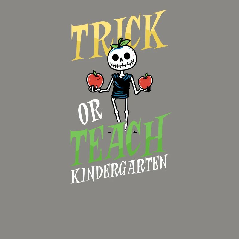 Kindergärtnerin Trick Oder Teach Skeleton