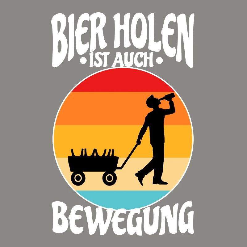 Getting beer is also exercise
