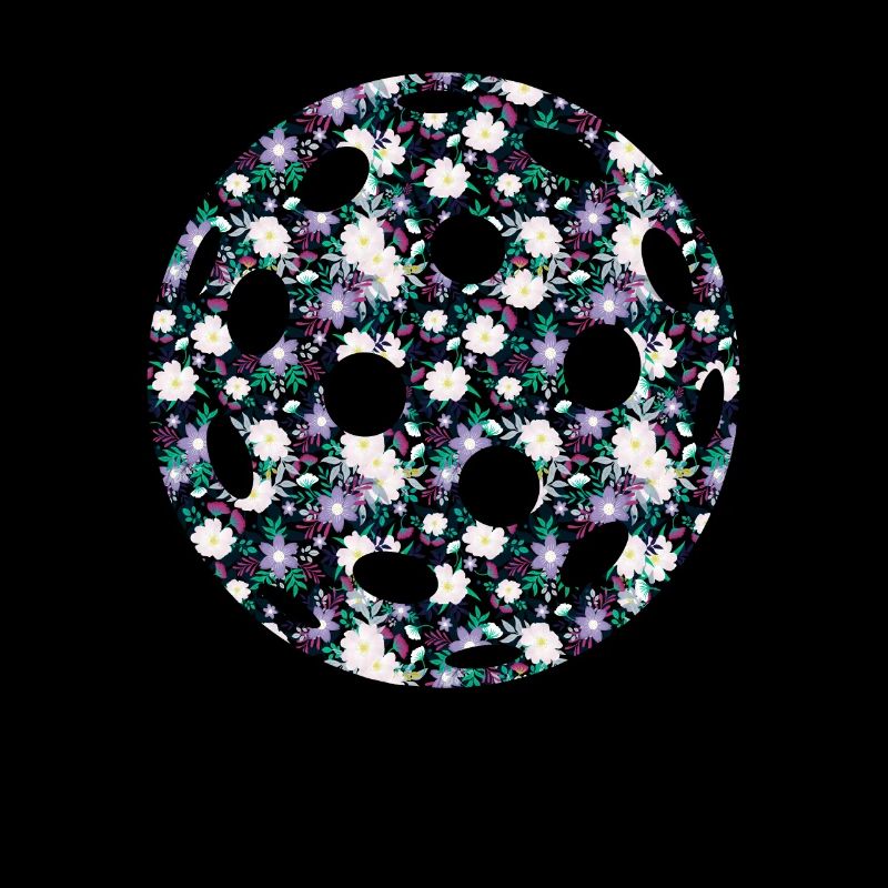 Floral Pattern Spring Nature Round