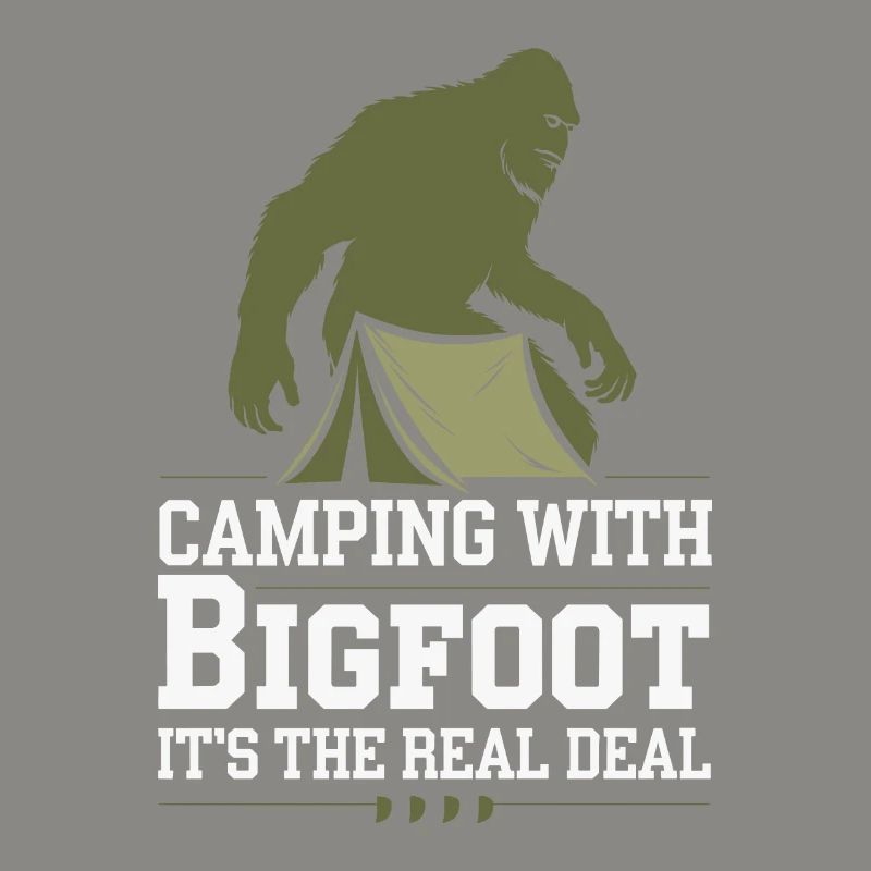 Bigfoot croyant Sasquatch Cryptide Créature de la forêt