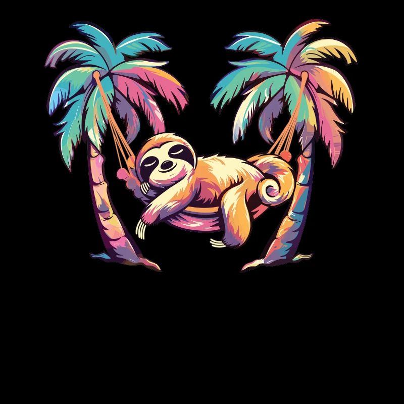 Sloth Hammock, Beach, Chill