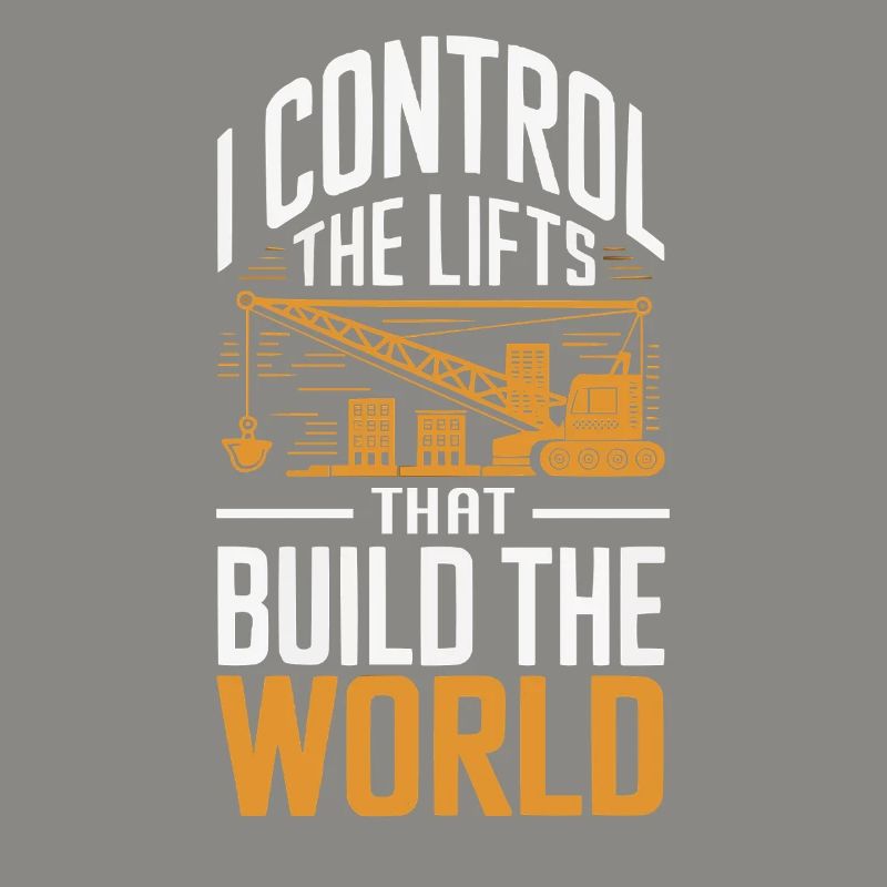 Crane Operator Job Profession Construction Worker