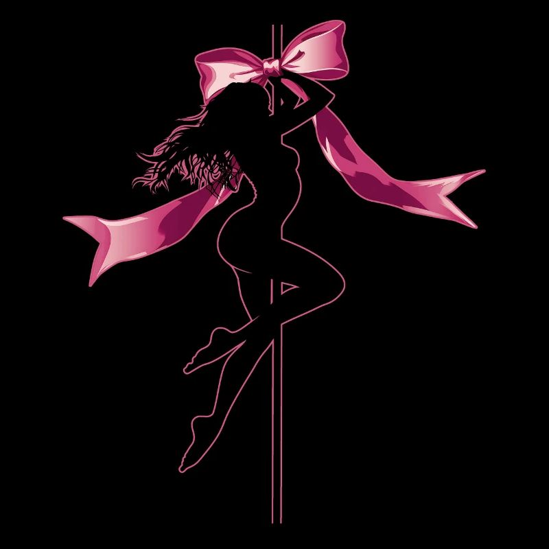 Coquette Bow Pole Dancer Pole Dance Mom