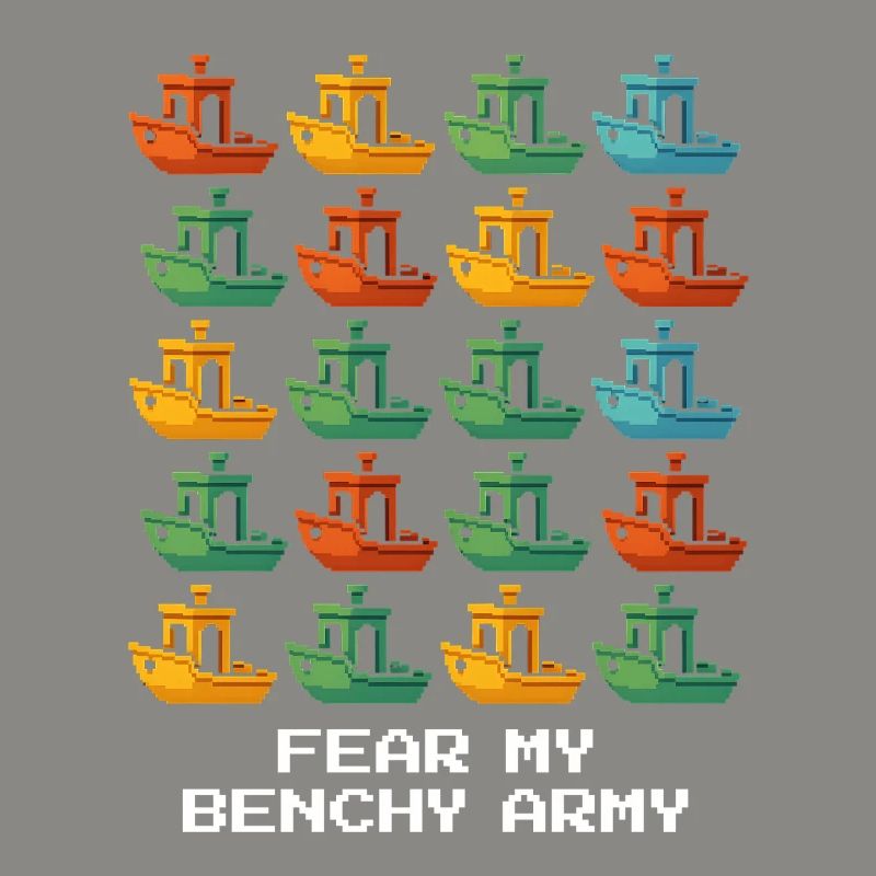 Armée Benchy | Étalonnage du modèle de test d’impression 3D