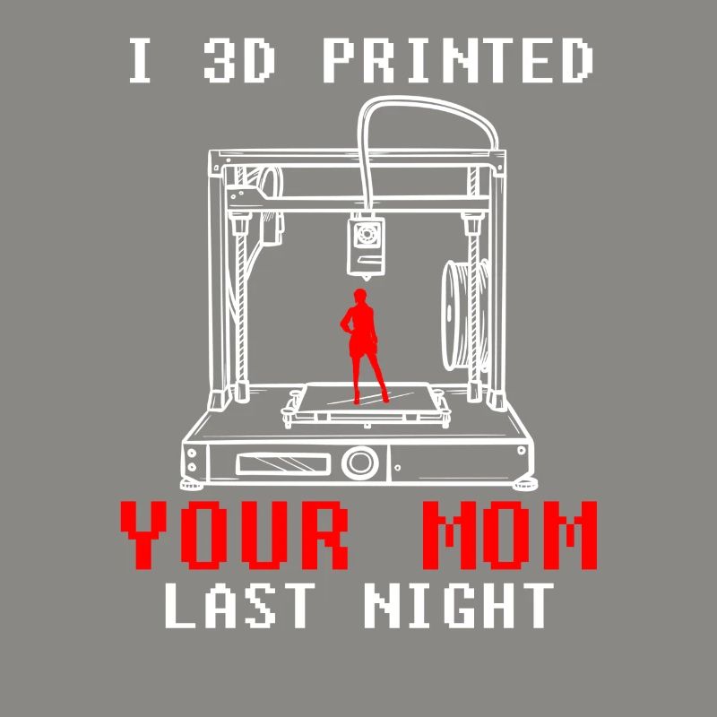 Entwickler Coder Programmierer 3D Drucker