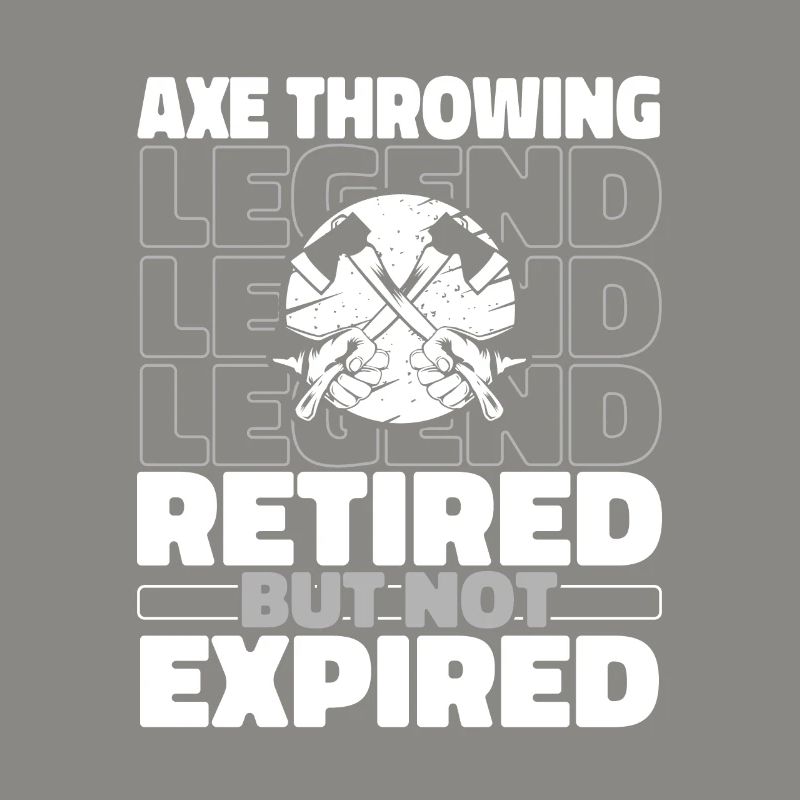 Axe throwing Retired axe throwers