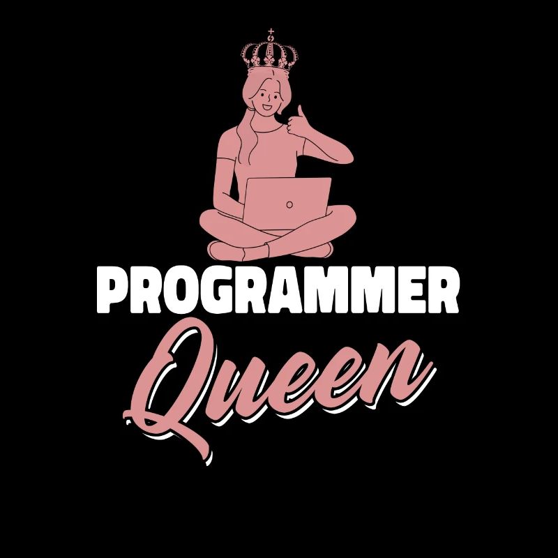 Développeur Coder Programmeur Queen