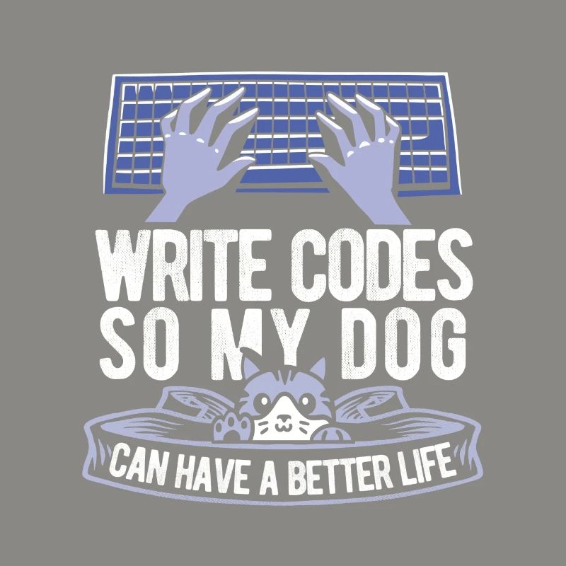 Entwickler Coder Programmierer Katze