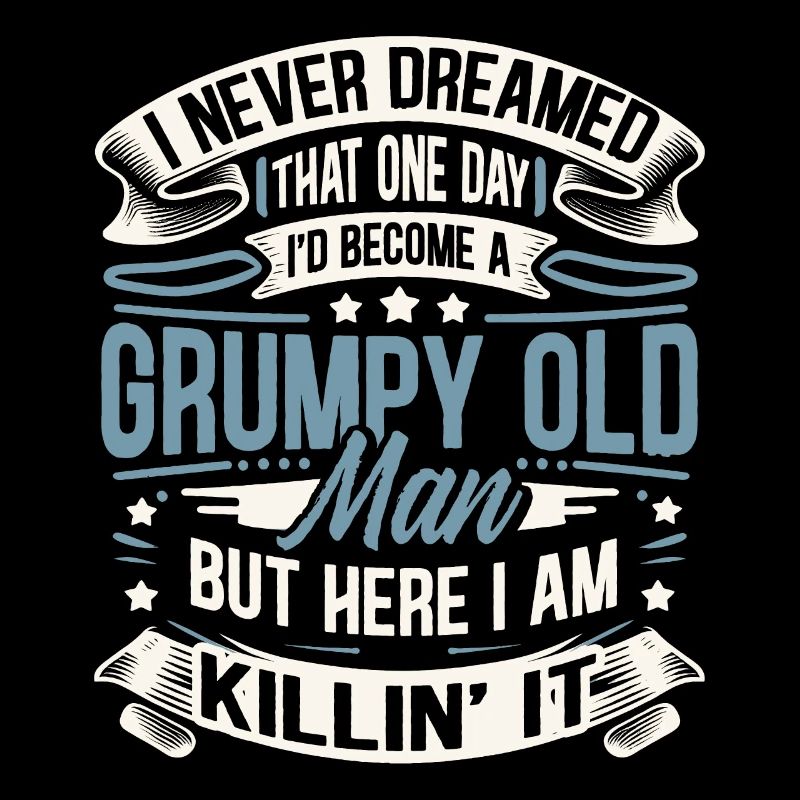 Opa Großvater Geschenkidee Become A Grumpy Old Man
