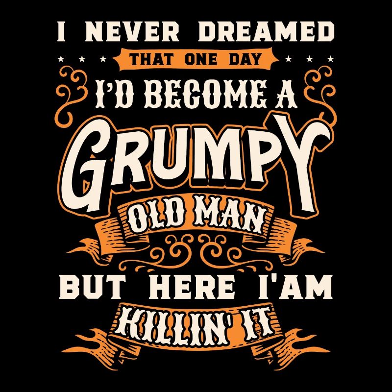 Opa Großvater Geschenkidee Become A Grumpy Old Man