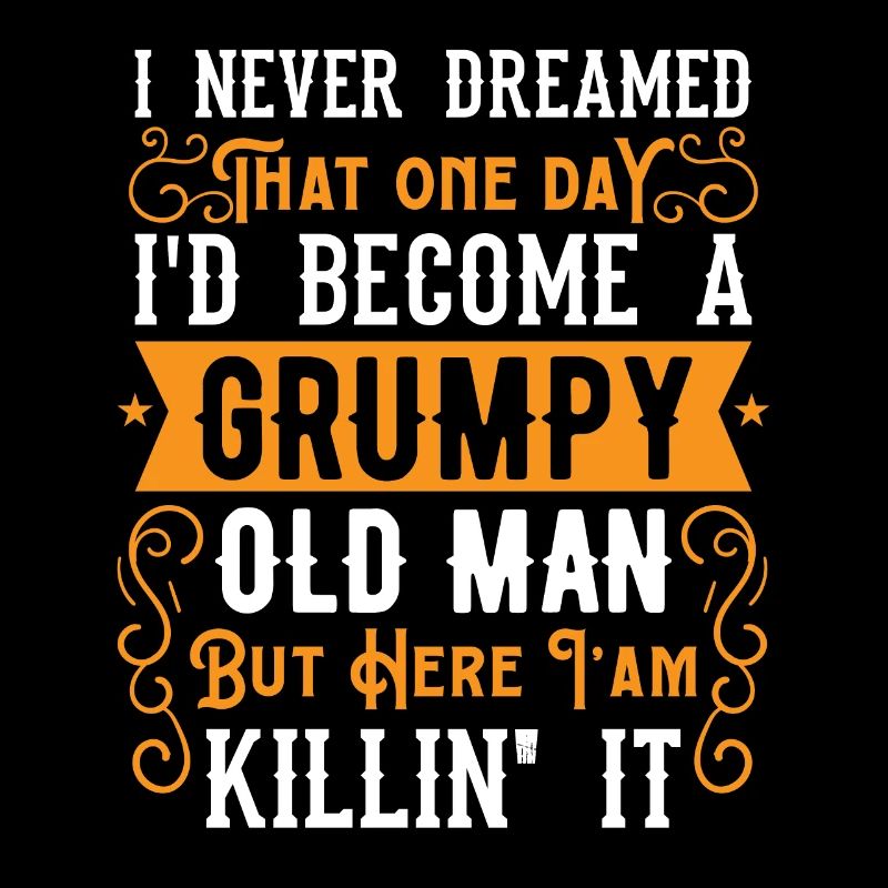 Opa Großvater Geschenkidee Become A Grumpy Old Man