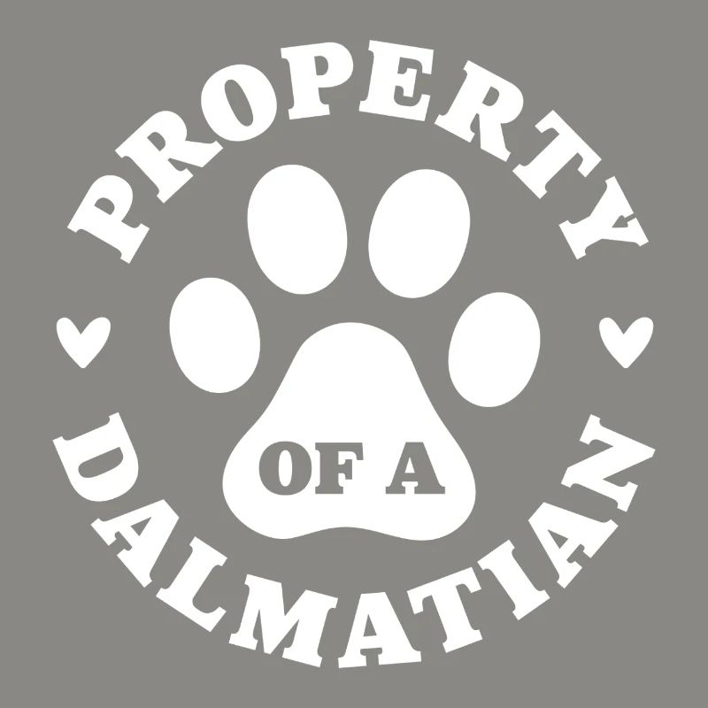 Eigentum eines Dalmatiners