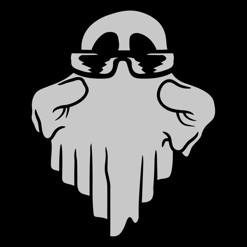 Sunglasses Ghost Comic Halloween