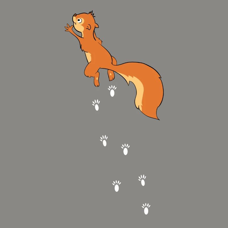 Kletterndes Eichhörnchen Nagetier Squirrel
