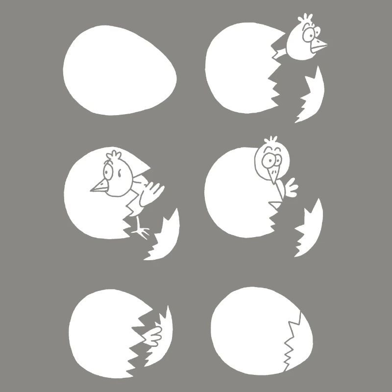 Die Welt entdecken oder nicht (weiß)