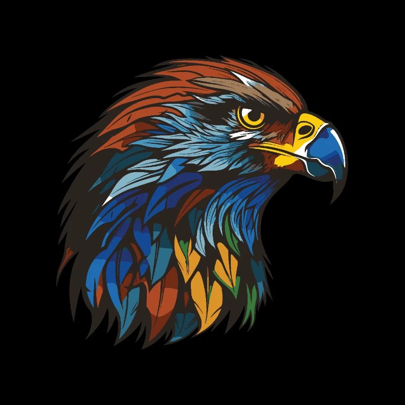 Eagle Portrait Head