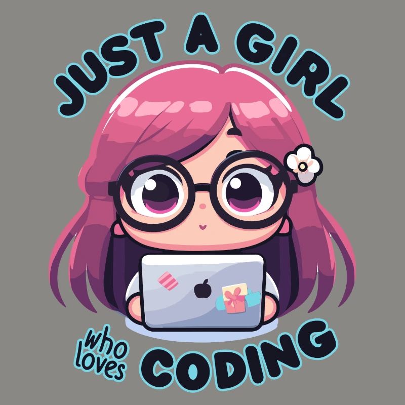 EINFACH EIN MÄDCHEN, DAS DAS PROGRAMMIEREN LIEBT