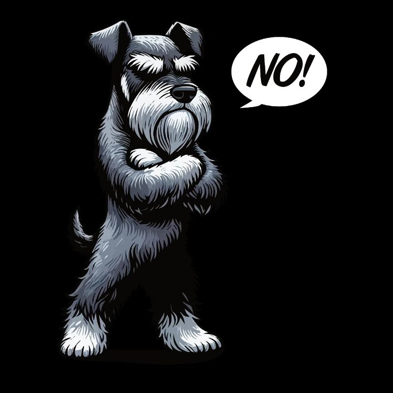 Pas de Schnauzer Schnauzer géant Propriétaire de Schnauzer