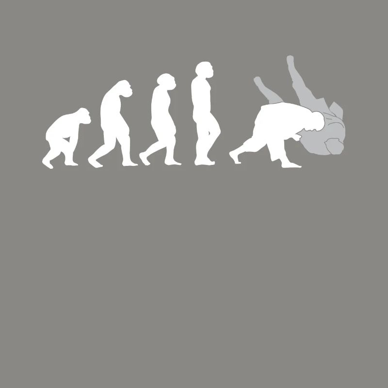 Judo Evolution cadeau rétro judoka cool
