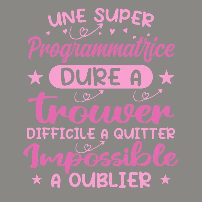 Une Super Programmatrice - Cadeau programmatrice