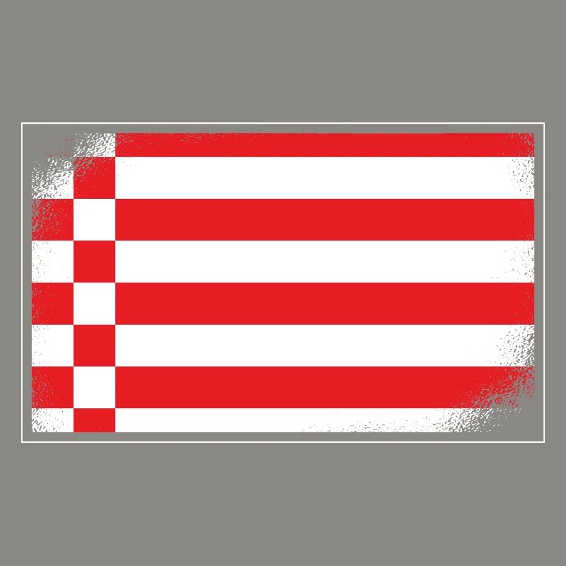 Drapeau de Brême Drapeau de Brême