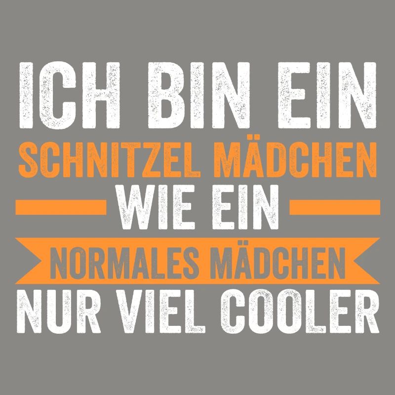 Schnitzel Mädchen Schnitzel Mädchen Geschenk