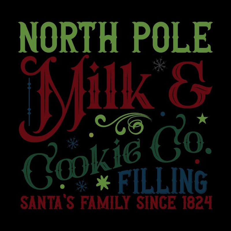 Collection de lait et biscuits du pôle Nord