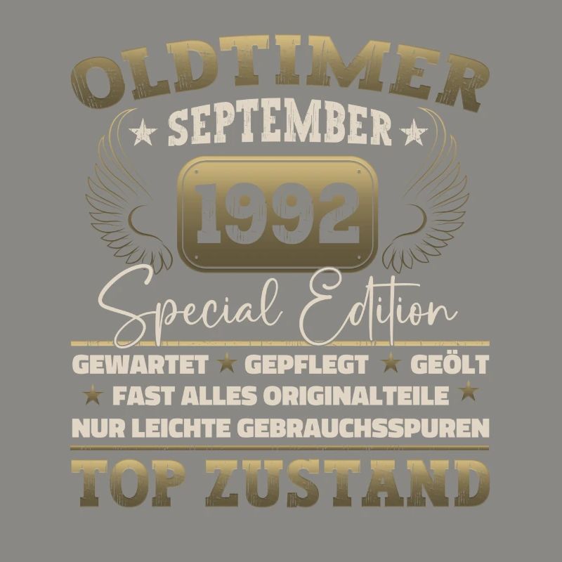 Oldtimer September 1992 30th birthday Geschen