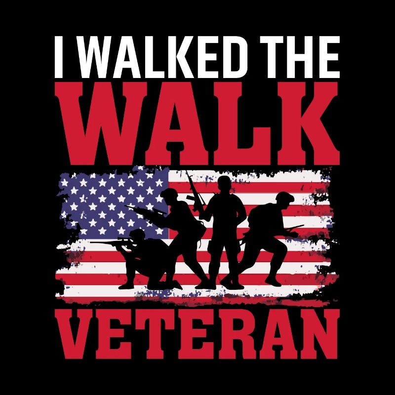 I walked the path veteran