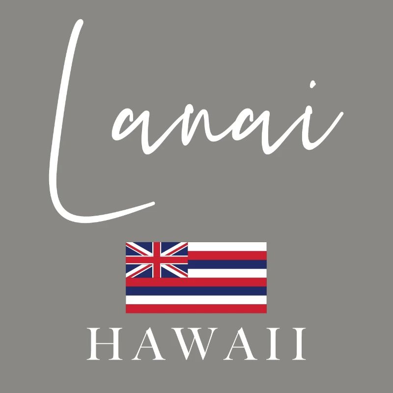 Vacances du drapeau de la Grèce - Île de Lanai