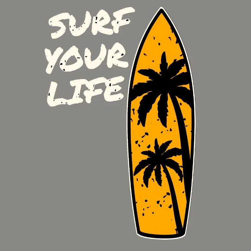Devise de la vie de surfeur