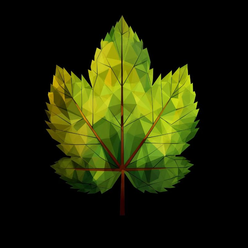 Chestnut magic: tree and leaf in harmony