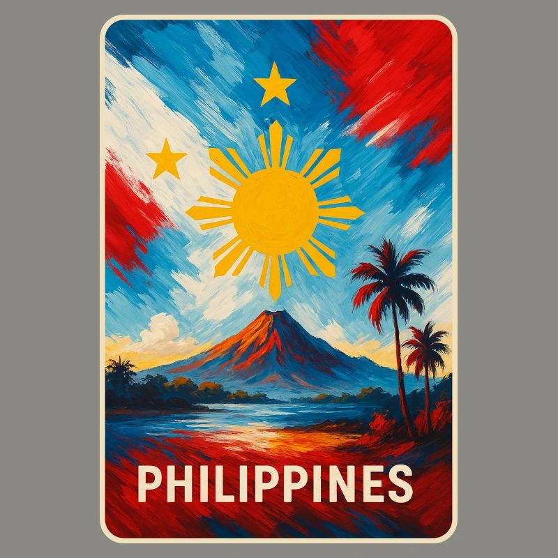 Conception des drapeaux des Philippines
