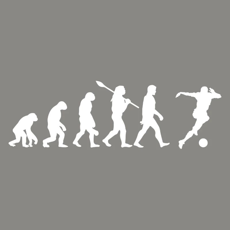 Fußball Evolution Geschenkidee