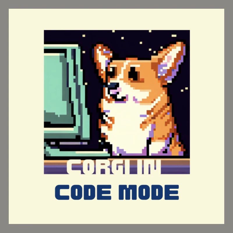 Corgi en mode Code