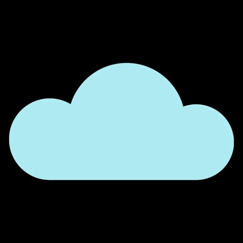 Clouds design blue like Skype